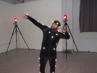 Reaching Wider motion capture